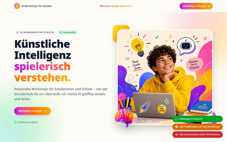 KI Schule — Screenshot