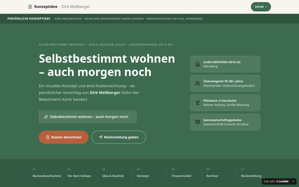 Schanzenstraße 15 — Screenshot